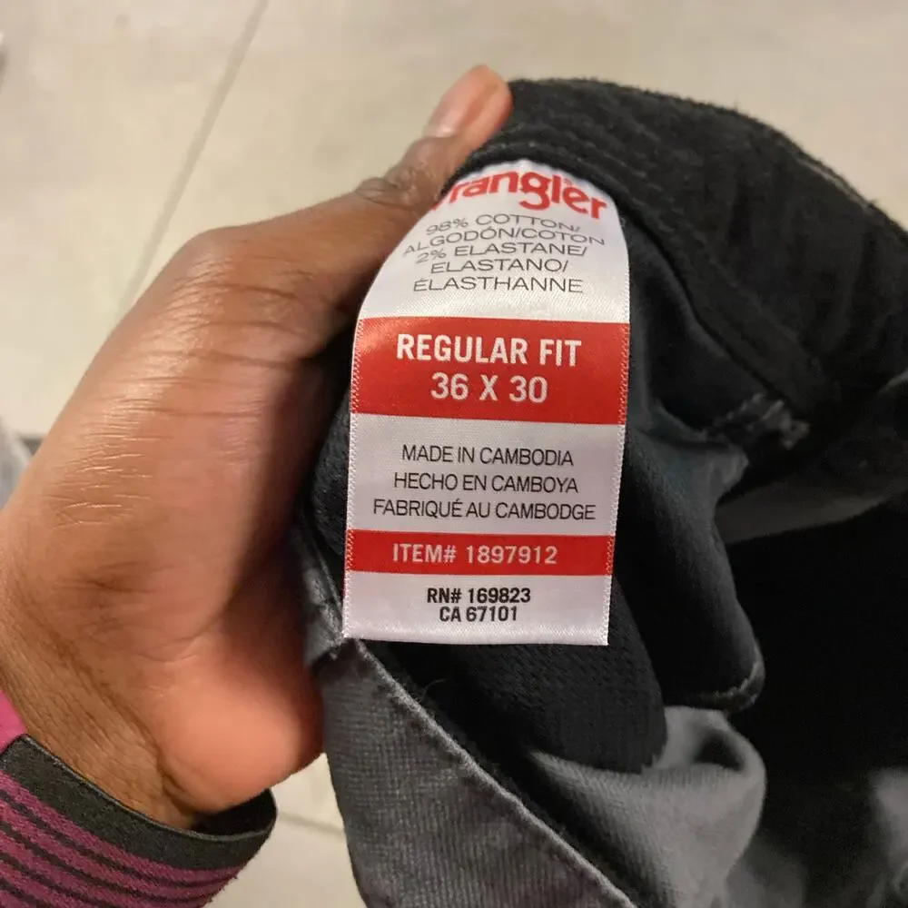 vintage y2k wrangler cargo pants 36x30